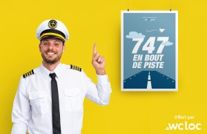 Mise en situation Affiche "747 en bout de piste (1)"