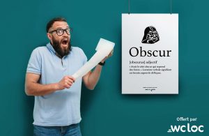 Mise en situation affiche Dark Vador "Côté obscur"