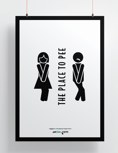 Affiches toilettes - Affiches WC à imprimer gratuites - Poster WC