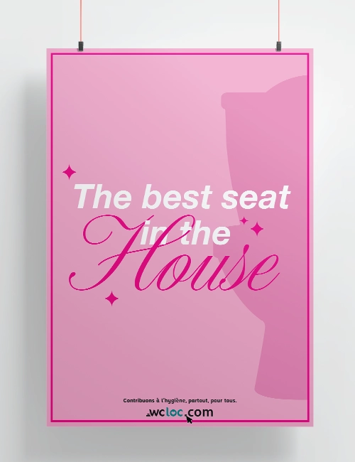 Cadre Affiche The best seat in the House