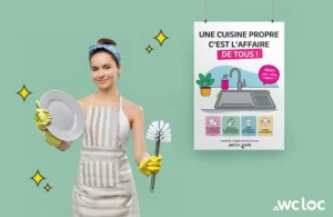 Montage "Une cuisine propre"