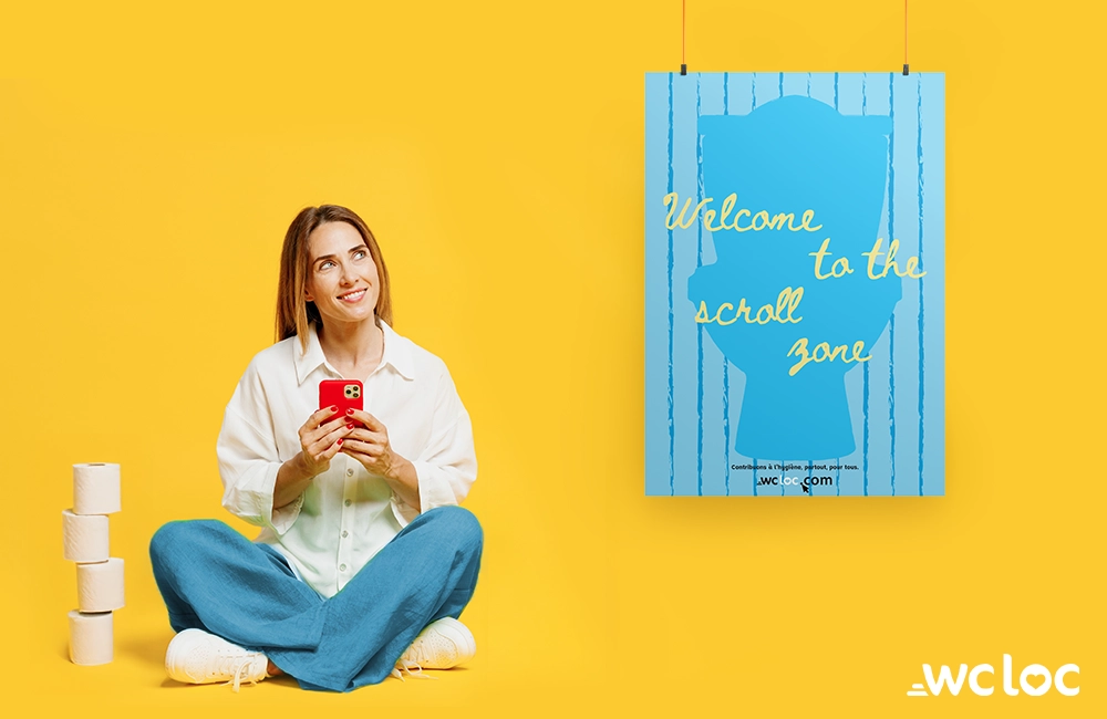 Affiche Welcome to the scroll zone